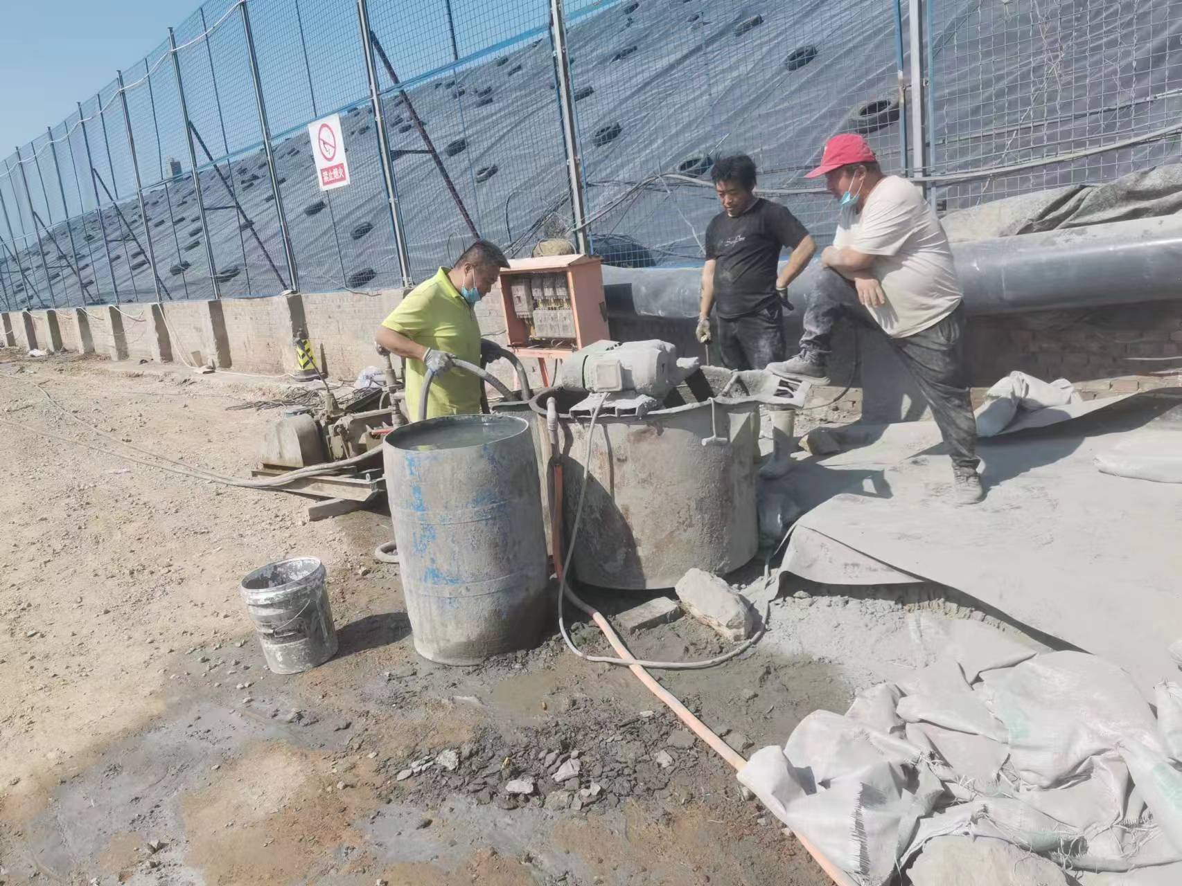 后安镇袖阀管注浆