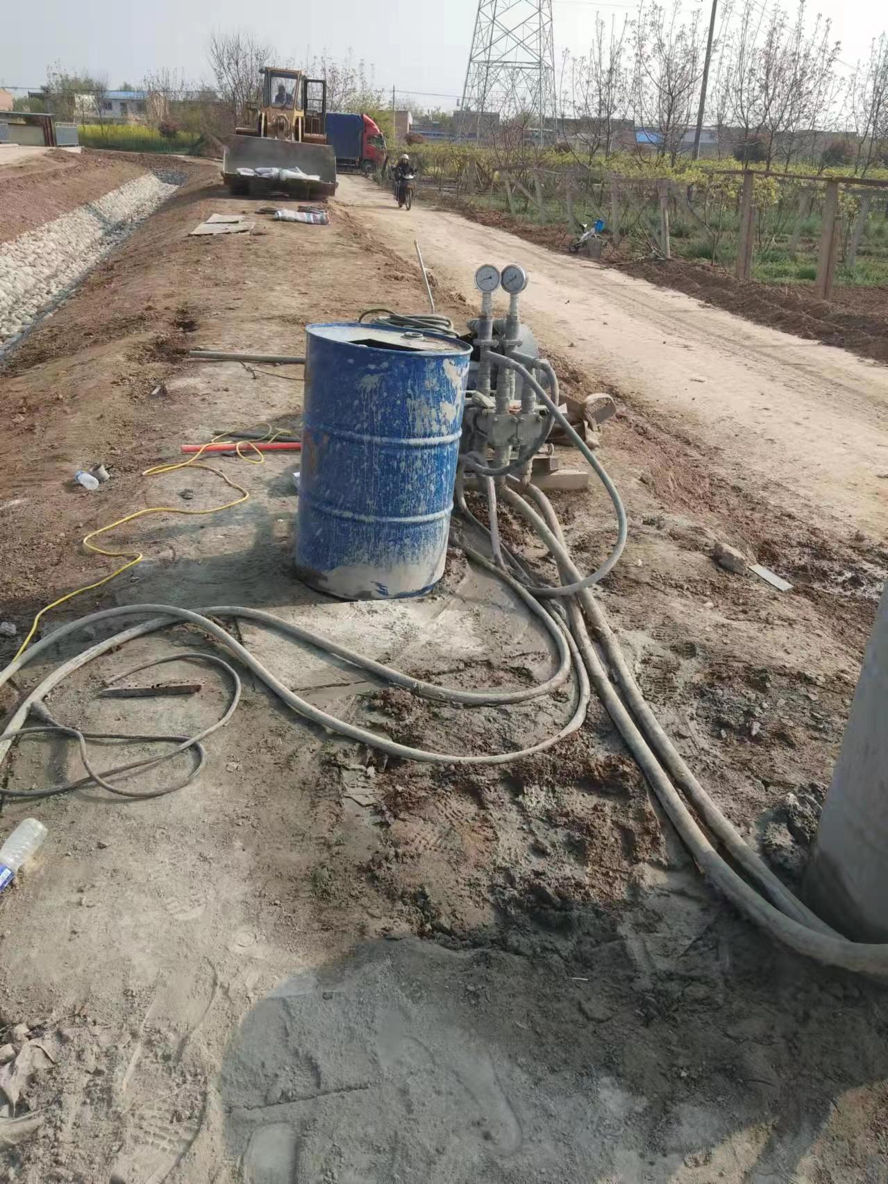 后安镇顶管注浆